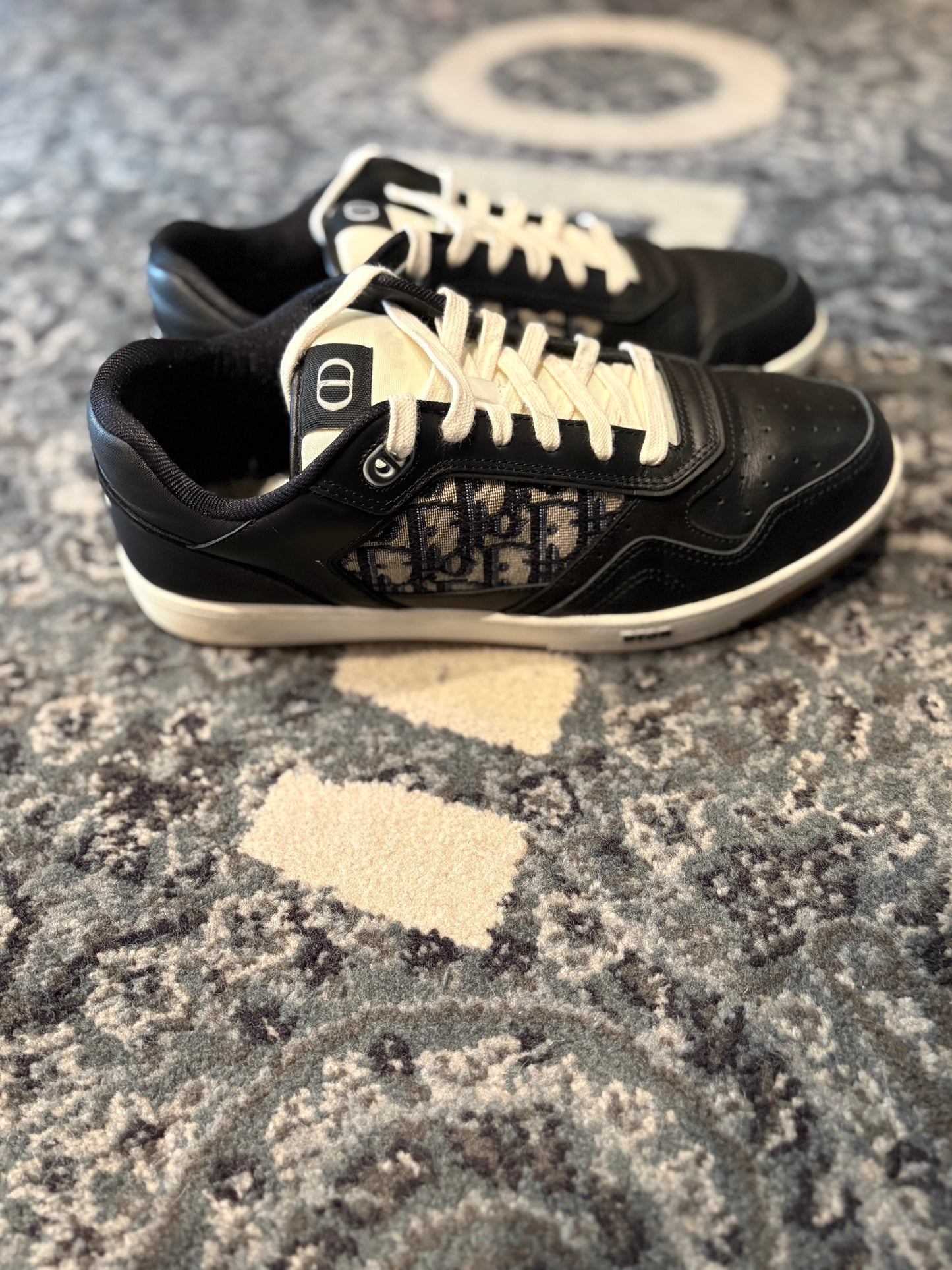 Dior B27 Low “Black Beige”  PO NB SIZE 12(45 EU)