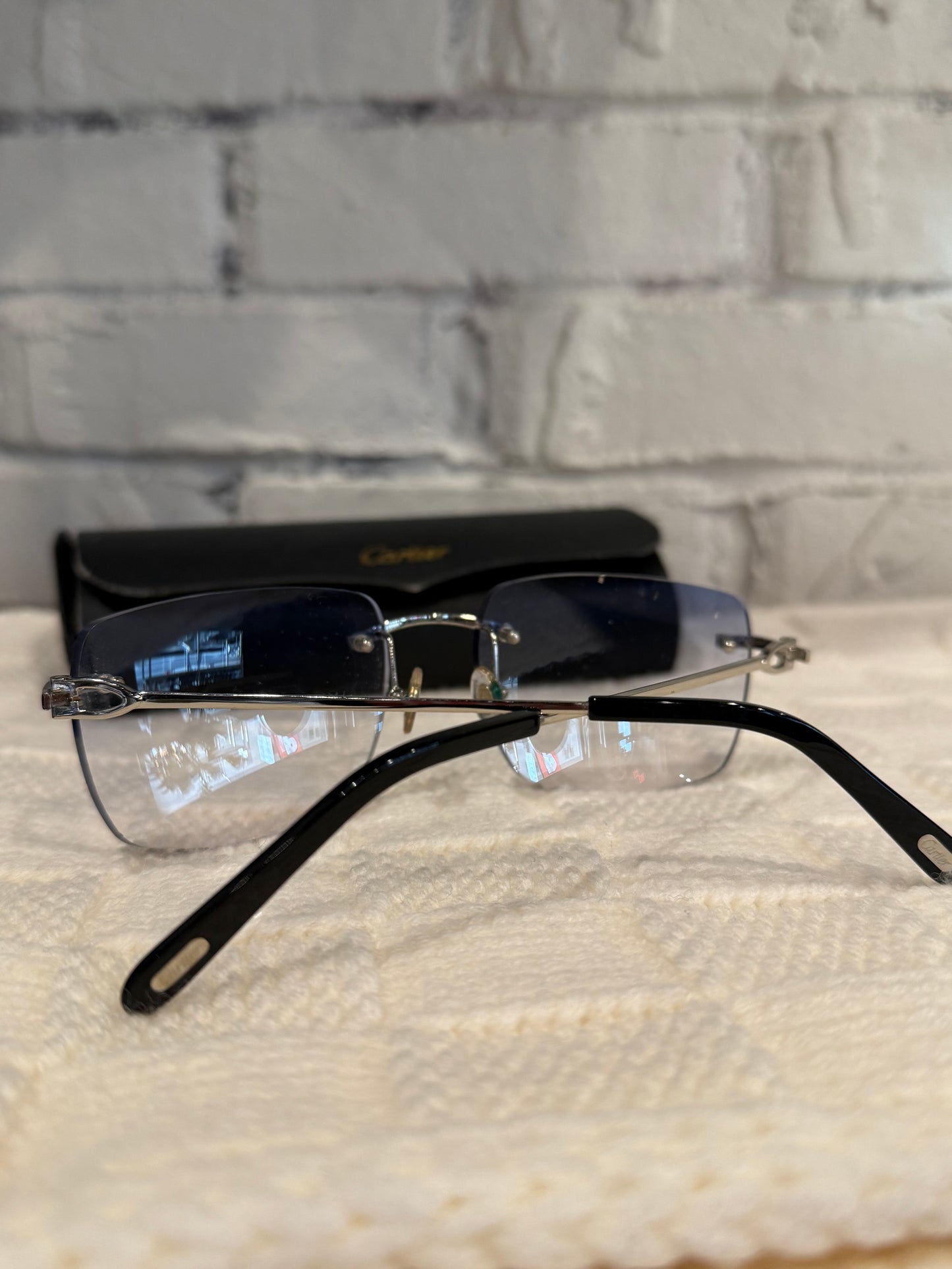 Cartier Blue Sunglasses