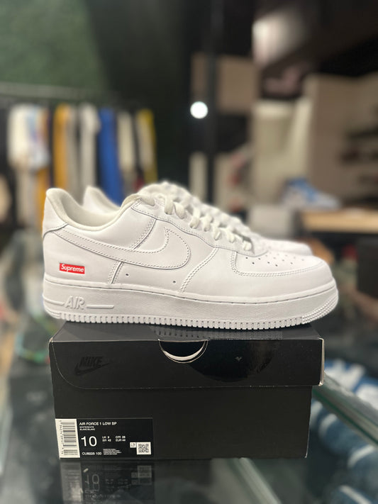 Supreme x Nike Air Force 1 “Triple White” Size 10 DS OG