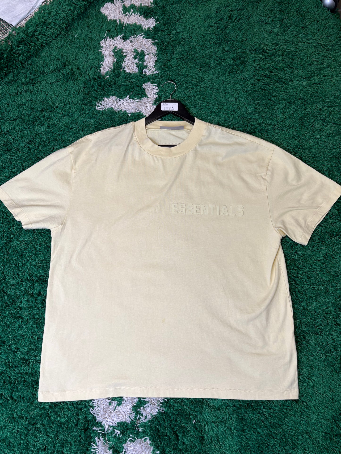 FOG Essentials Tee Canary Size XL