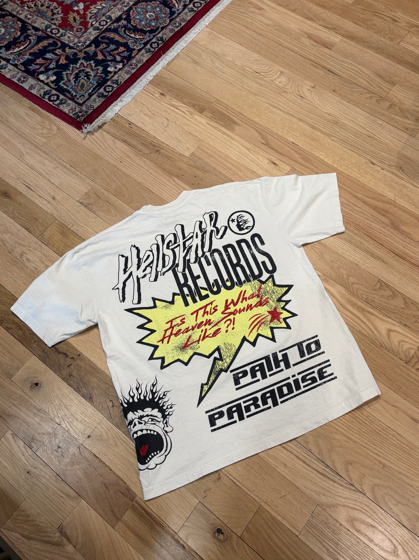 Hellstar Records Tee White Size XL