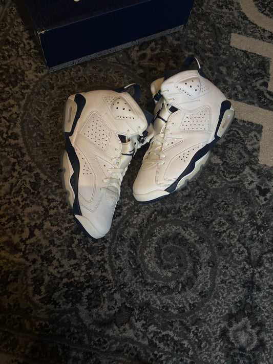 Jordan 6 Retro “Midnight Navy” Clean Og Size 10