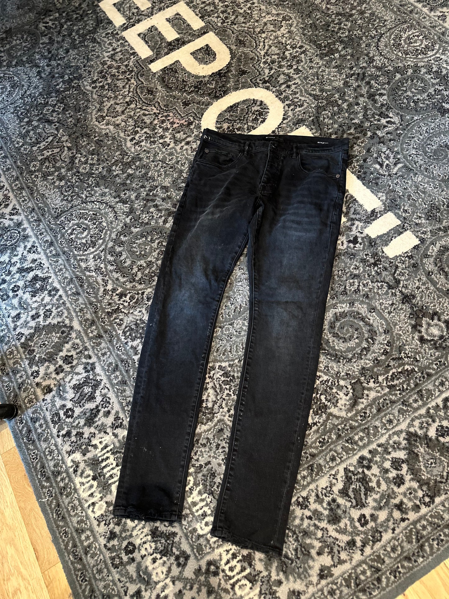 Purple Brand Jeans Black Size 34