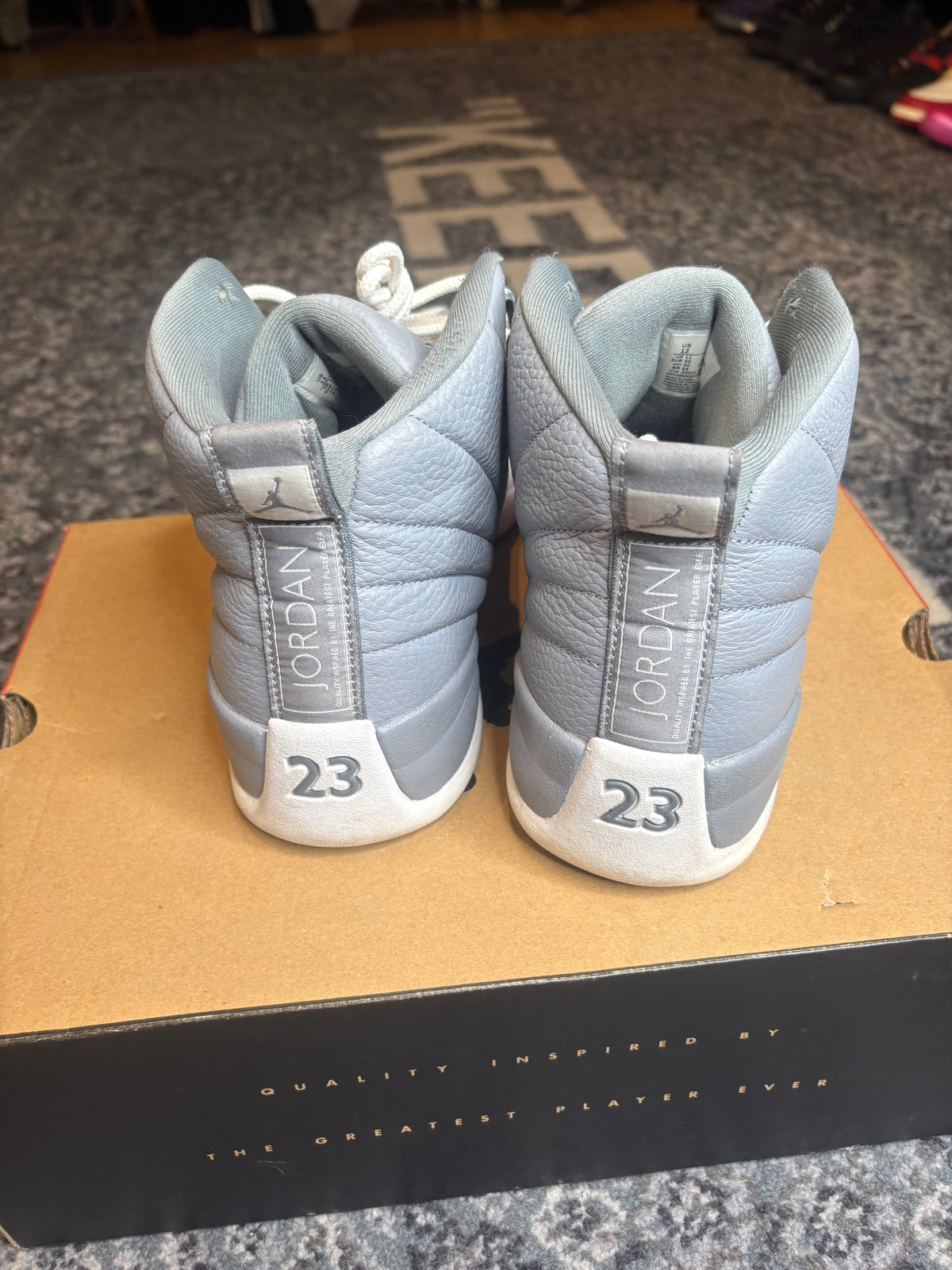 Jordan 12 Retro “Stealth” Clean Og Size 12