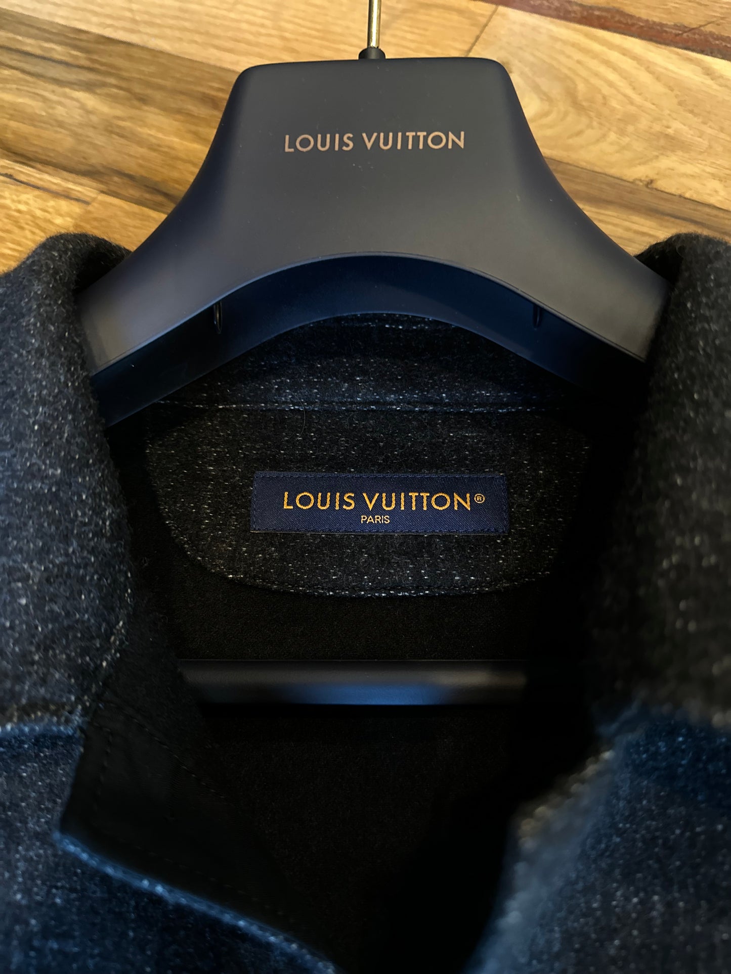 Louis Vuitton Cashmere Monogram Jacket Size 4L