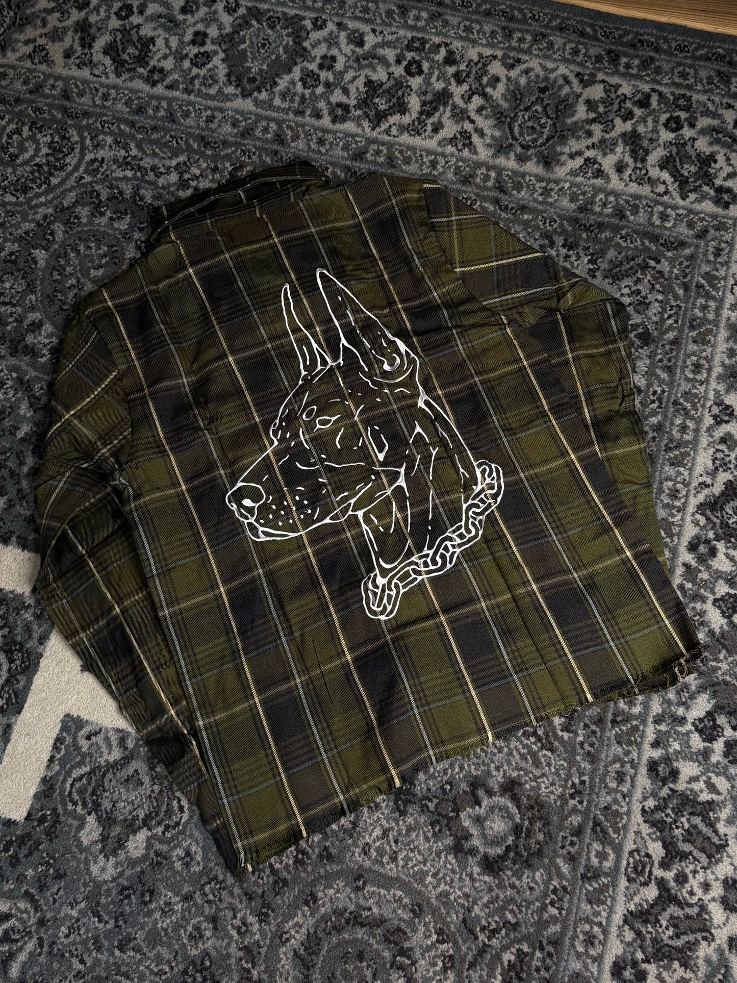 General Public Green Flannel DS
