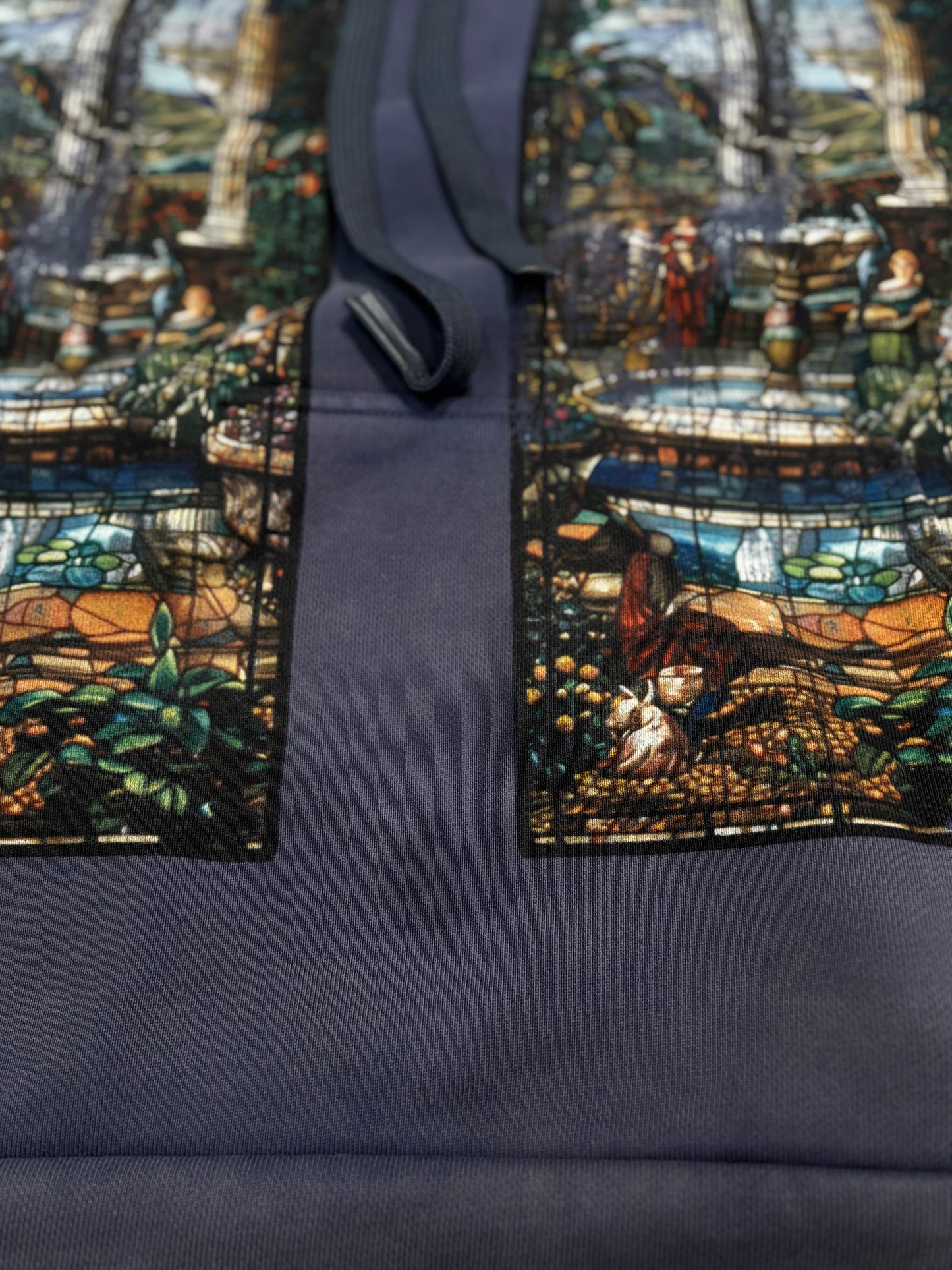 Who Decides War? Hoodie Navy Size Small