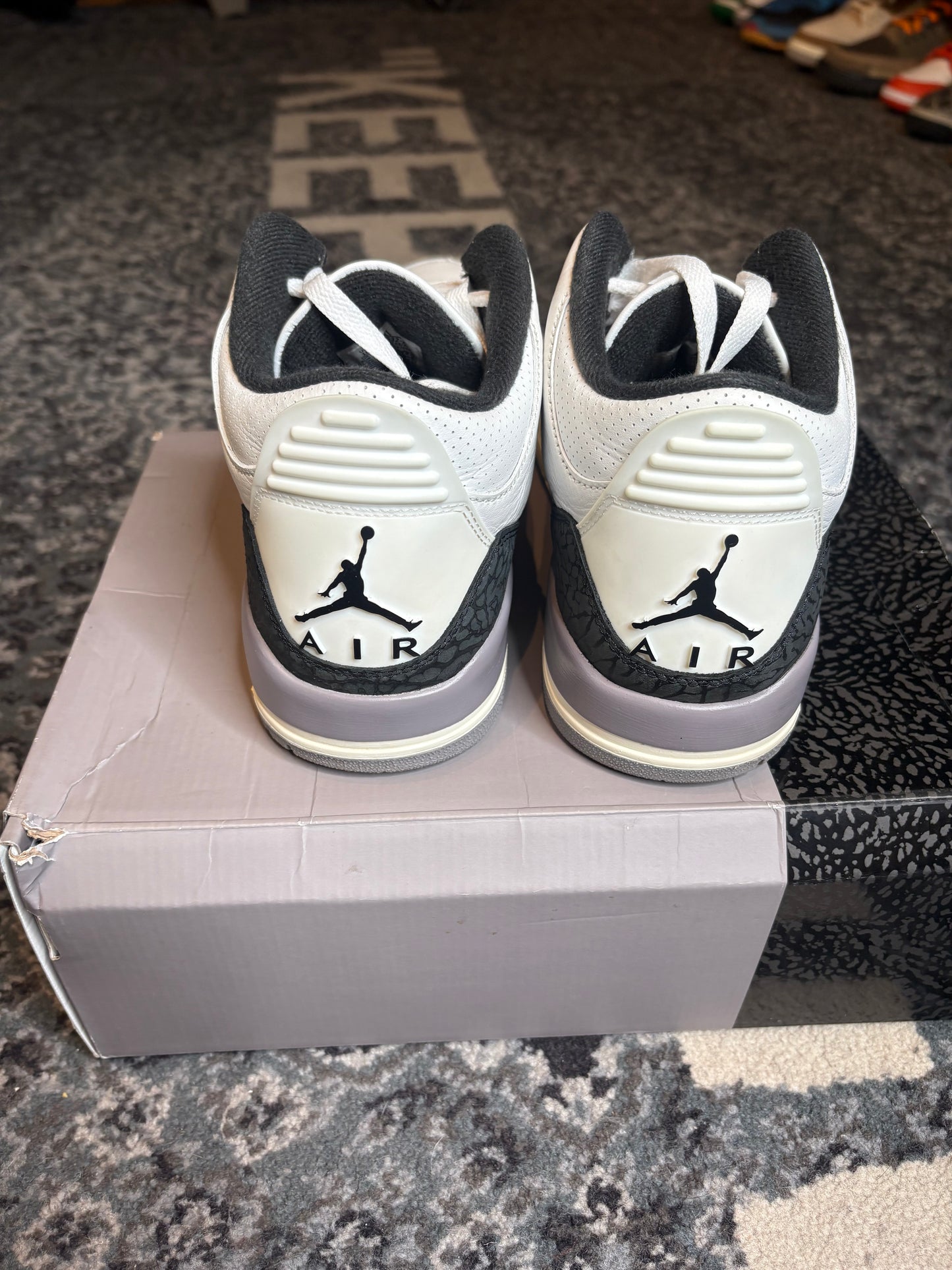 Jordan 3 Retro “Cement Grey” Clean Og Size 10