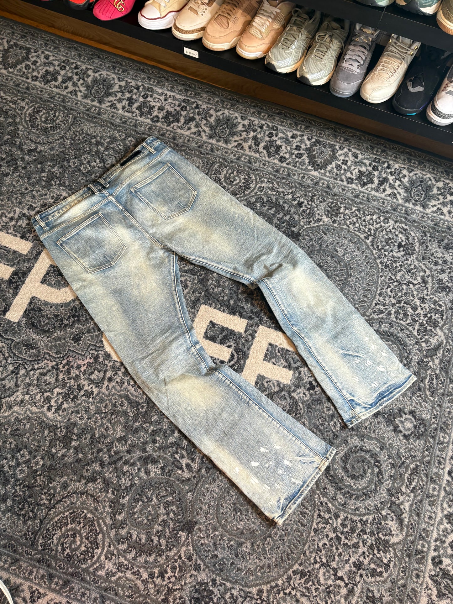 Embellish Jeans Light Wash Size 42