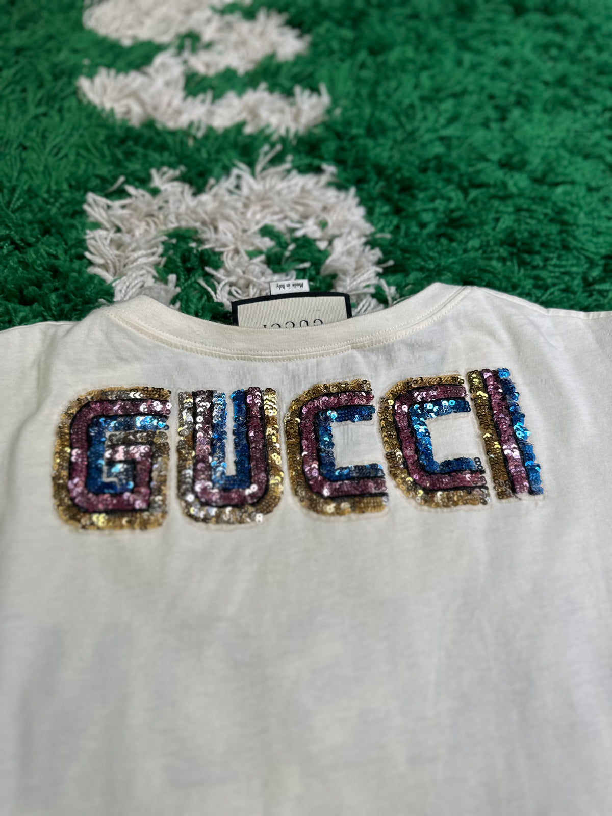 Gucci Dog Tee Size Small