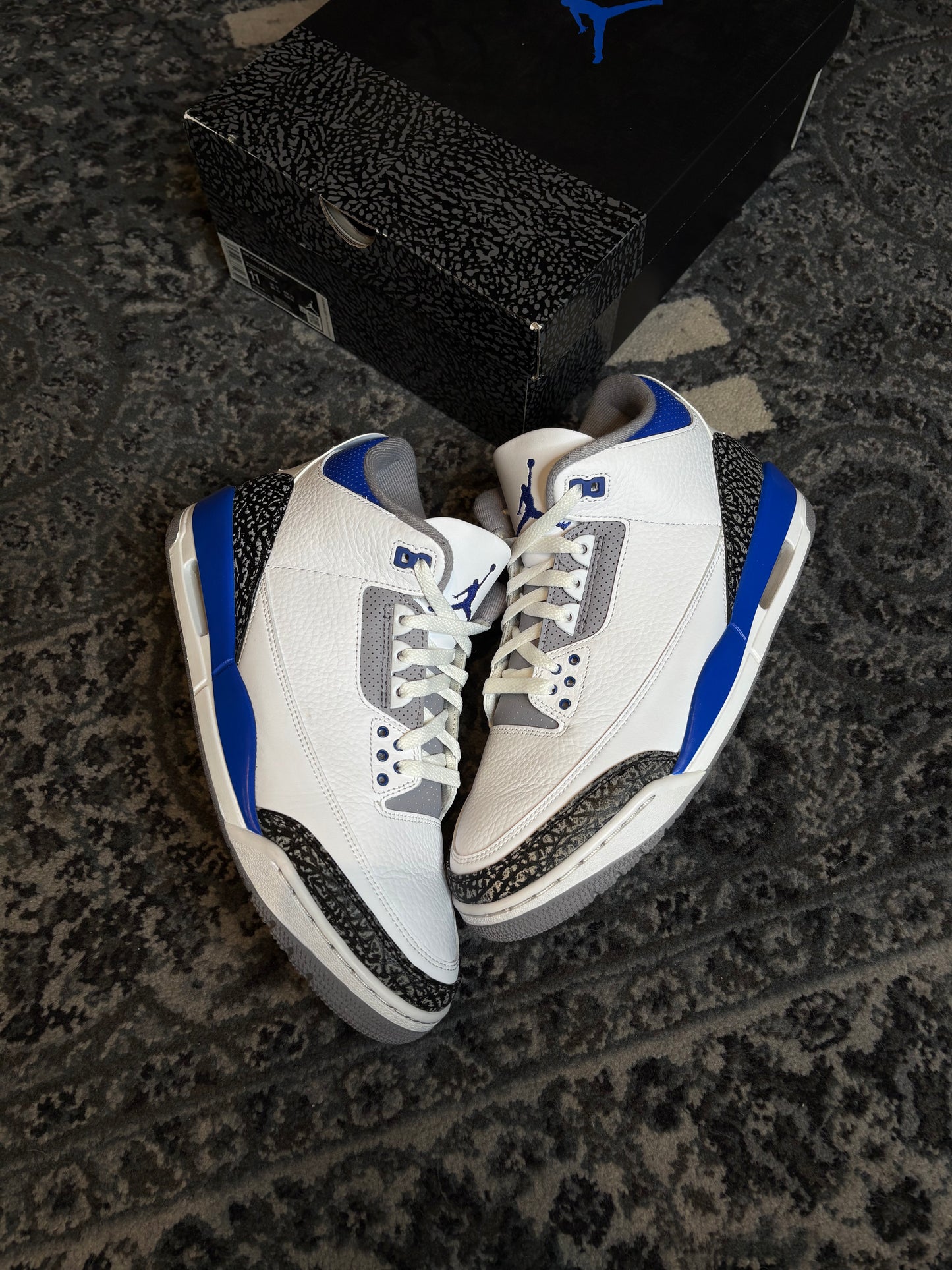 Jordan 3 Retro “Racer Blue” Clean Og Size 11