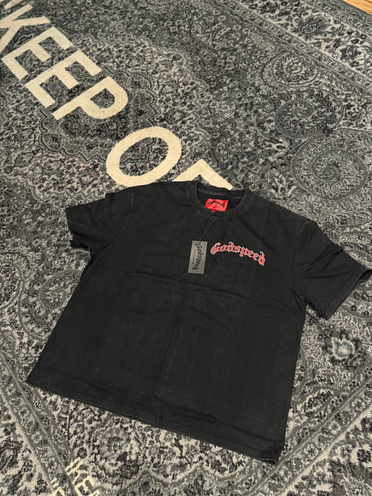 Godspeed Mask Black Tee DS