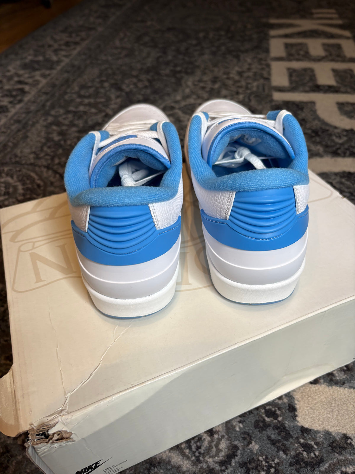 Jordan 2 Low Retro “Unc” Clean Rb Size 10.5
