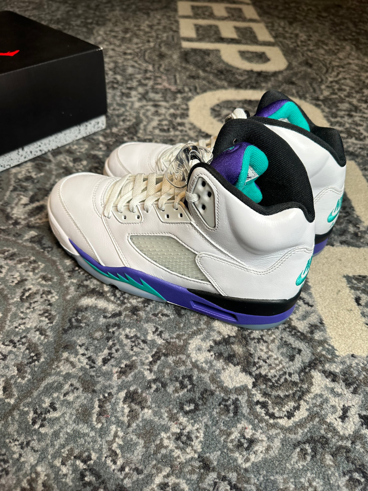Jordan 5 Retro “Grape” Clean Og Size 9.5