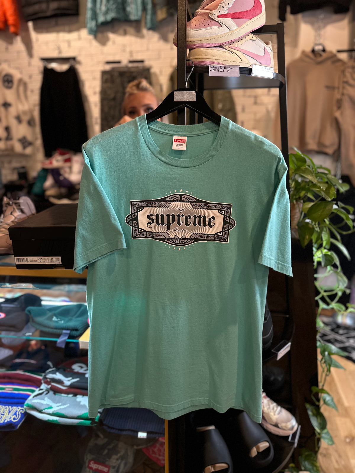 Supreme Shotta Tee Size Large