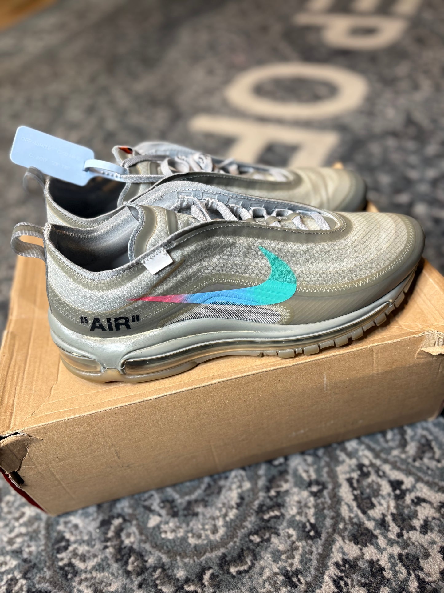 Nike Air Max 97 “Off White Menta” Clean Og Size 9