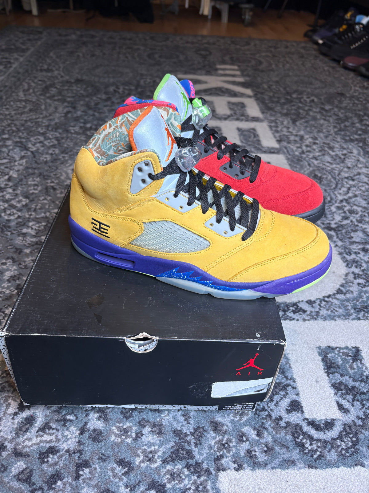 Jordan 5 Retro “What The” Clean Og Size 11
