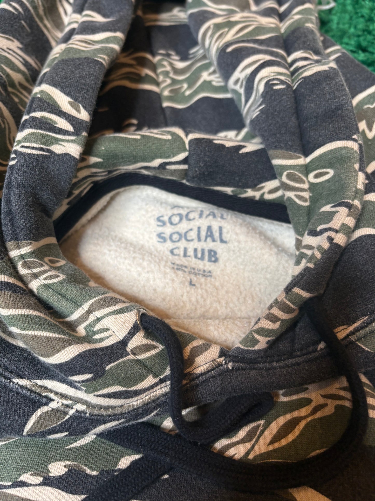 ASSC Camo Hoodie Size XL