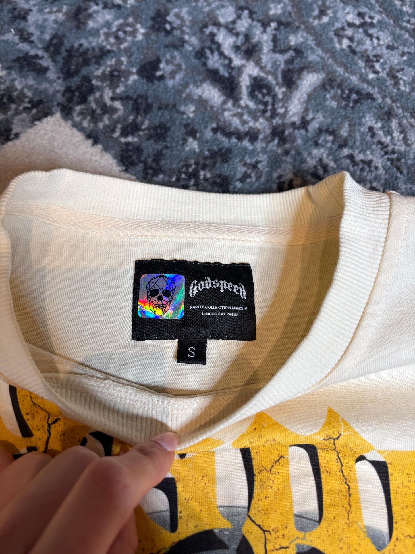 Godspeed Robot Tee Cream Size Small