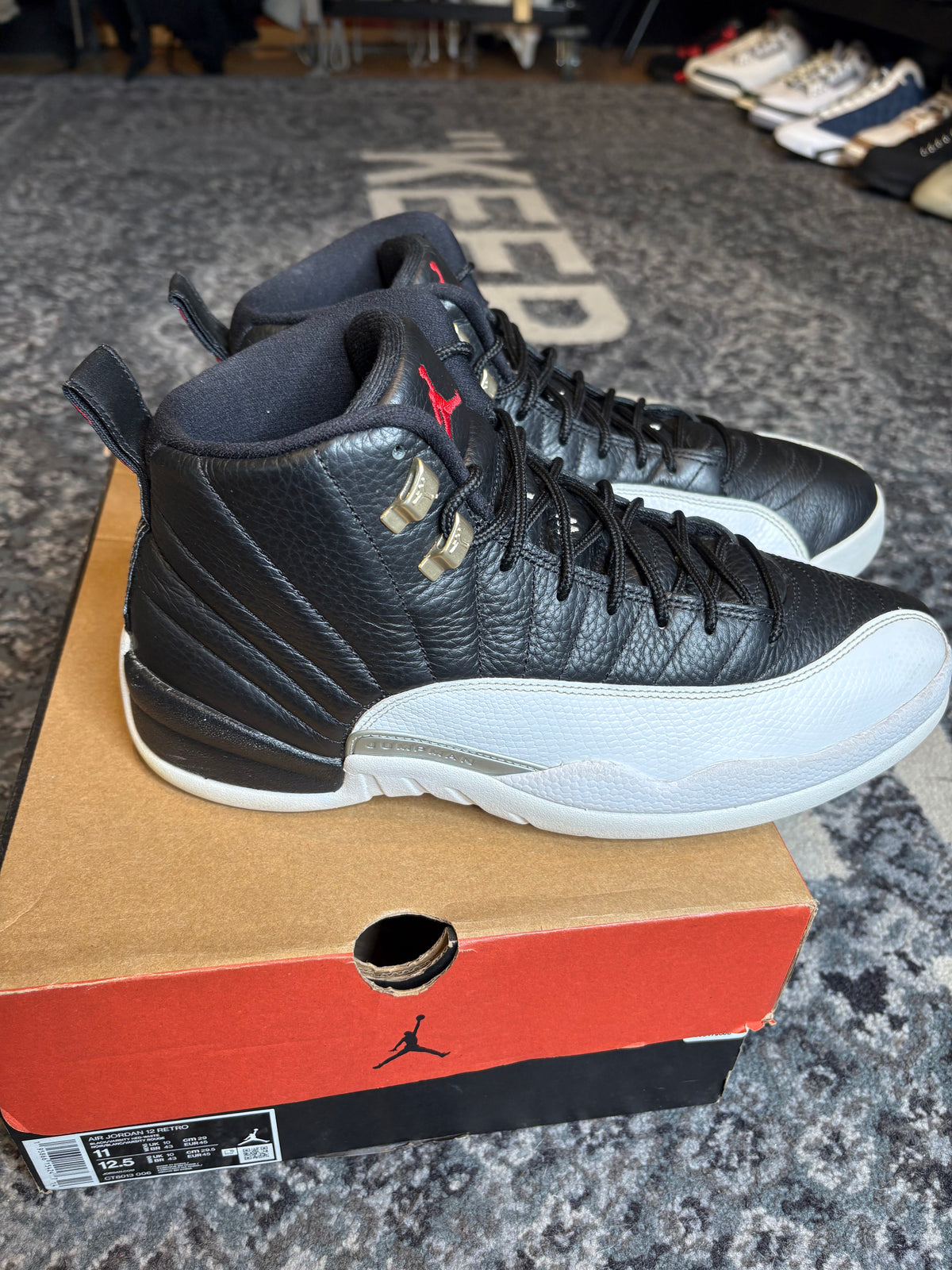 Jordan 12 Retro “Playoff” Po Og Size 11
