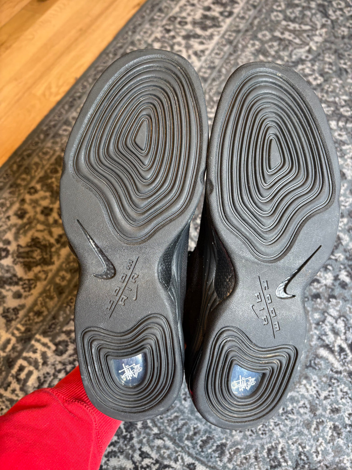 Nike Air Penny 2 “Stussy Black” Clean Nb Size 11.5