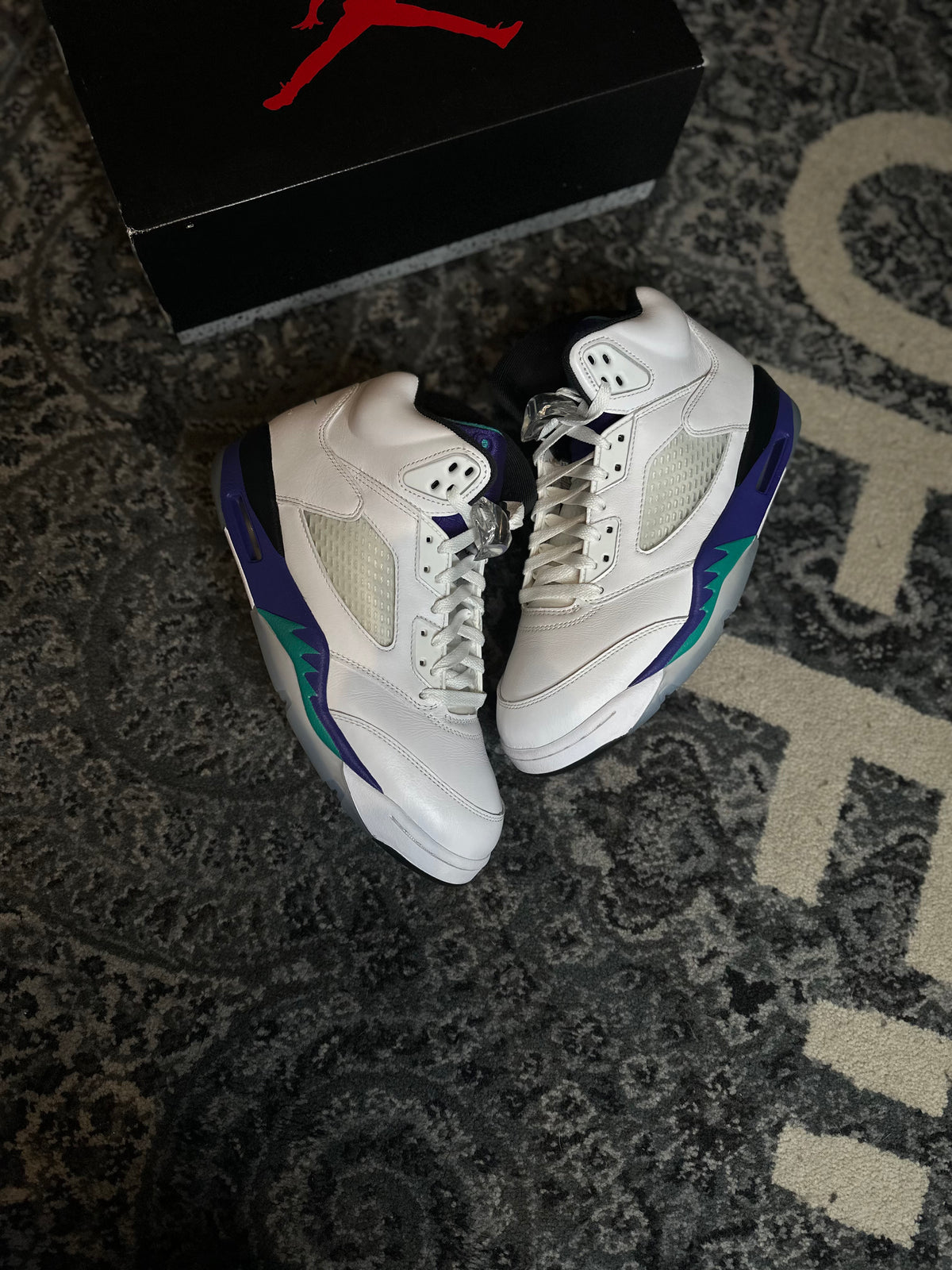 Jordan 5 Retro “Grape” Clean Og Size 9.5