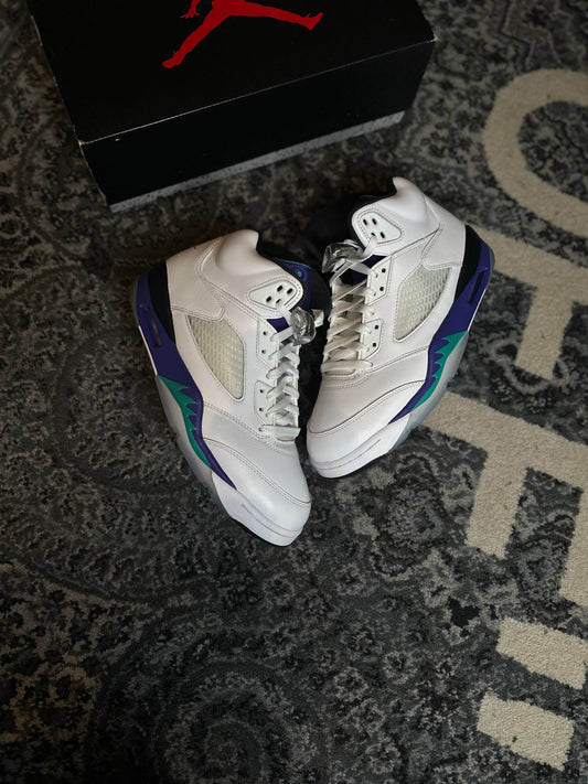 Jordan 5 Retro “Grape” Clean Og Size 9.5