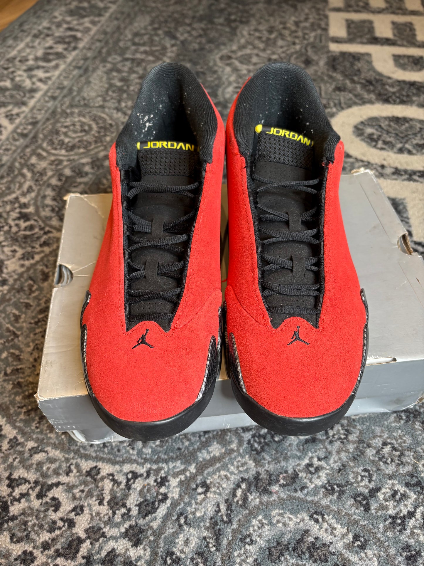 Jordan 14 Retro “Ferrari” Clean Og Size 11.5