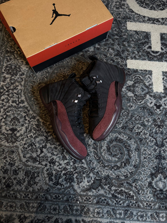 Jordan 12 Retro “A Ma Maniere Black” Vnds Og Size 10.5M/12W