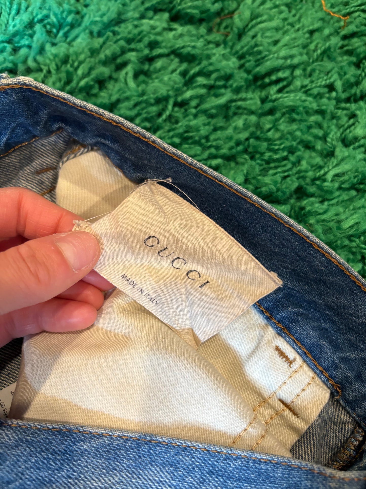 Gucci Jeans Snake Size Small