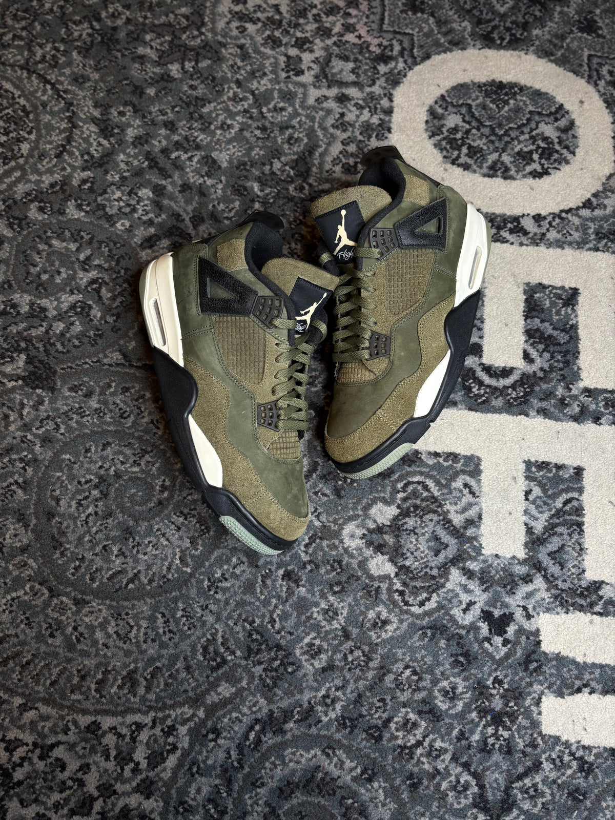 Jordan 4 Retro “Craft Olive” Clean Nb Size 11.5