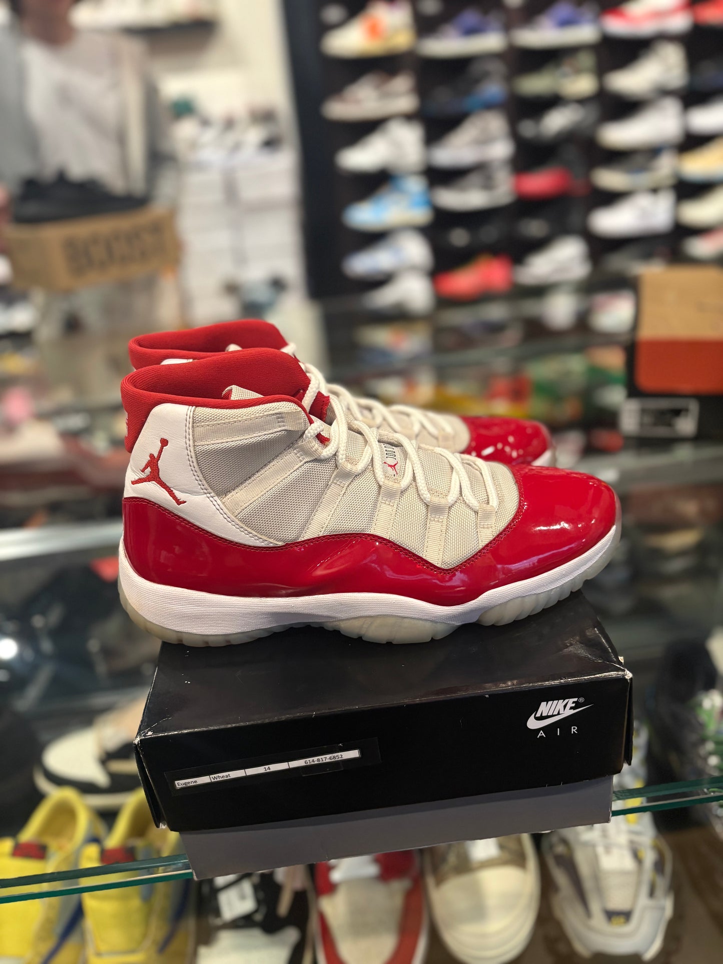 Jordan 11 ‘Cherry’ clean OG box size 14