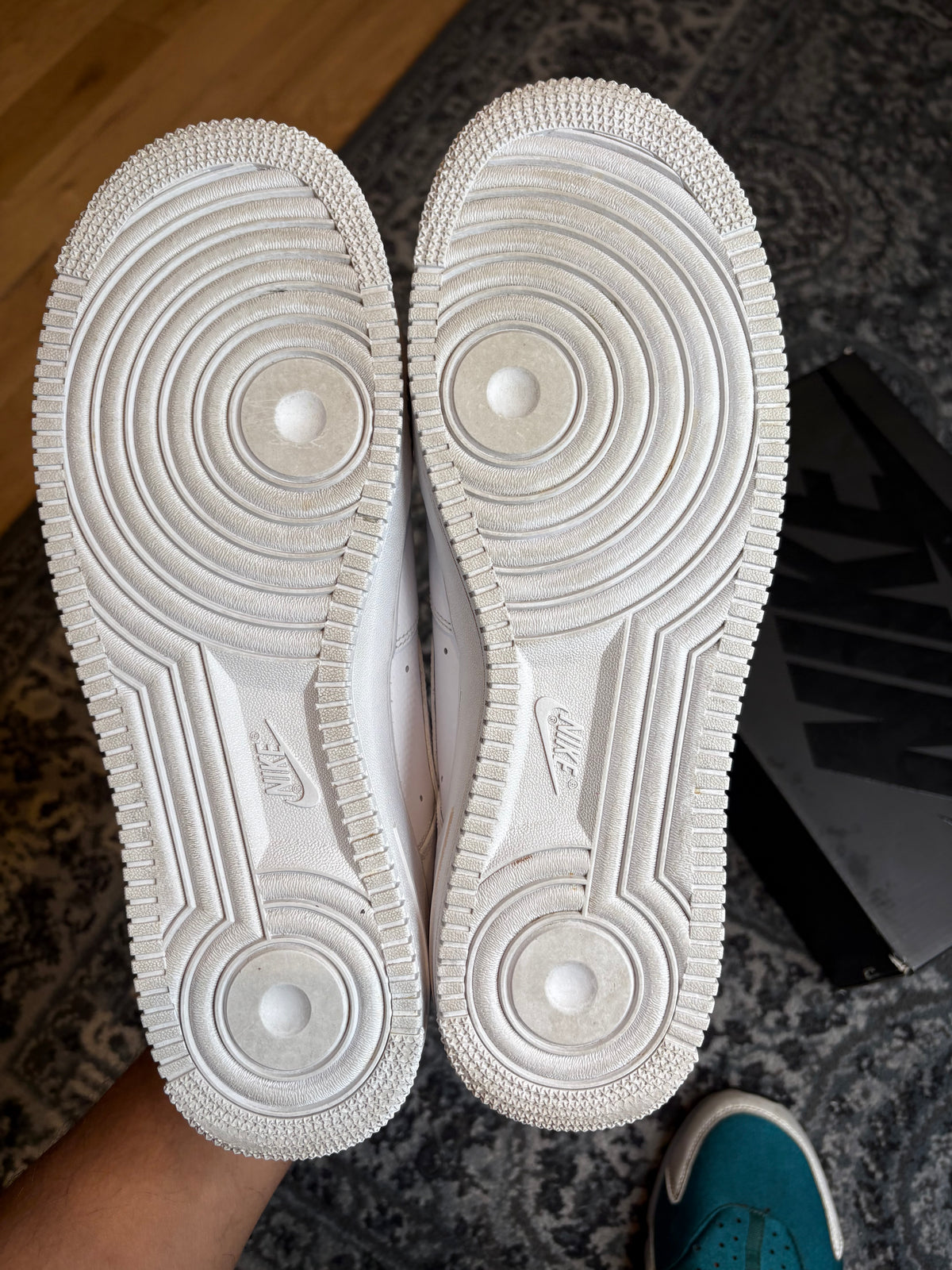 Nike Air Force 1 “White Supreme” Po Og Size 12