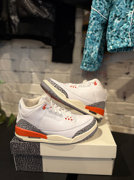 Jordan 3 Retro Georgia Peach Clean OG Size 6.5Y/8W