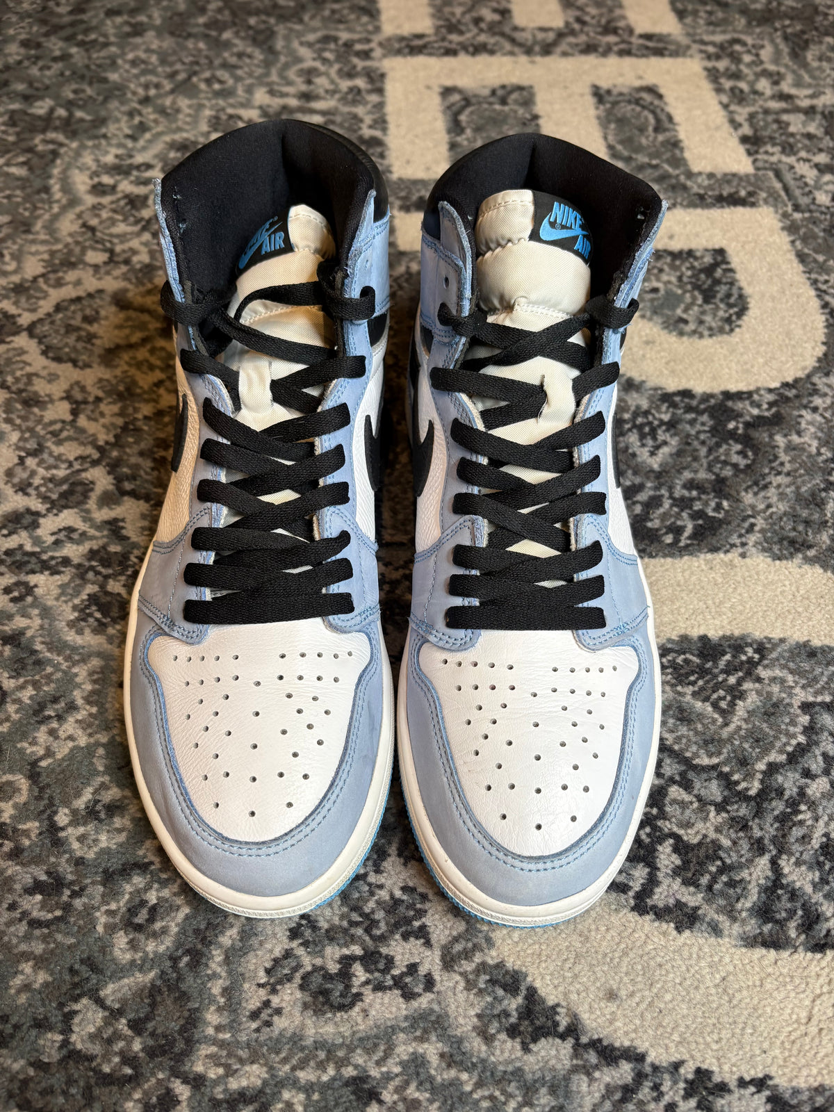 Jordan 1 Retro High “University Blue” Clean Nb Size 12