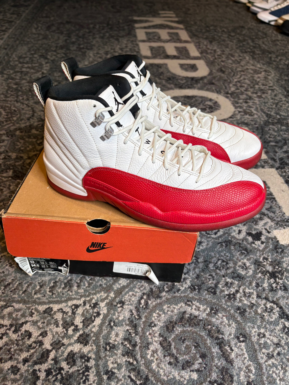 Jordan 12 Retro “Cherry” Clean Og Size 13