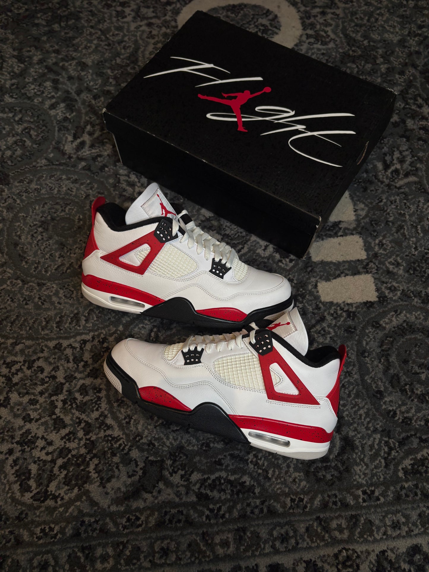 Jordan 4 Retro “Red Cement” Clean Og Size 12