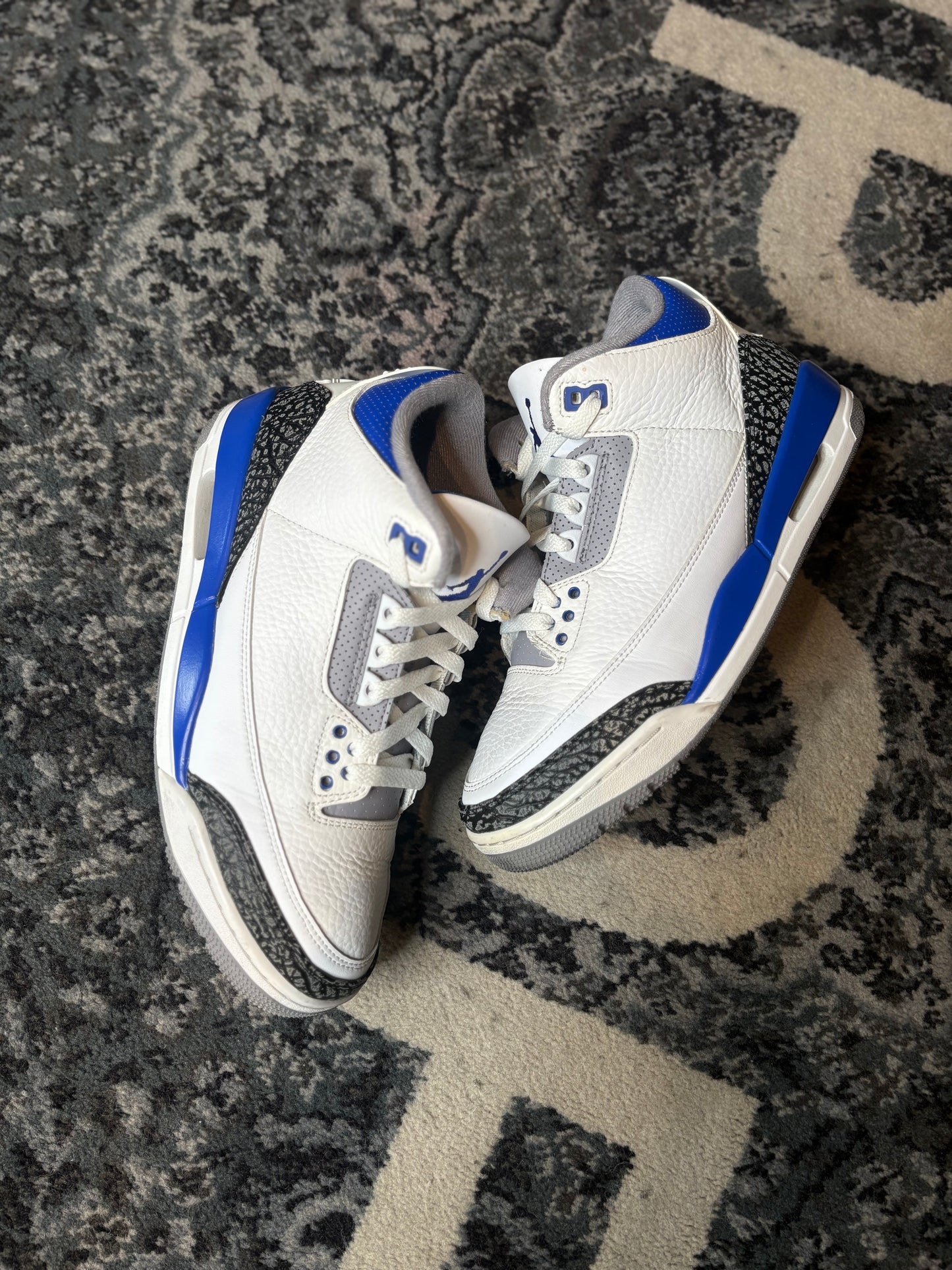 Jordan 3 Retro “Racer Blue” Og Nb Size 8.5