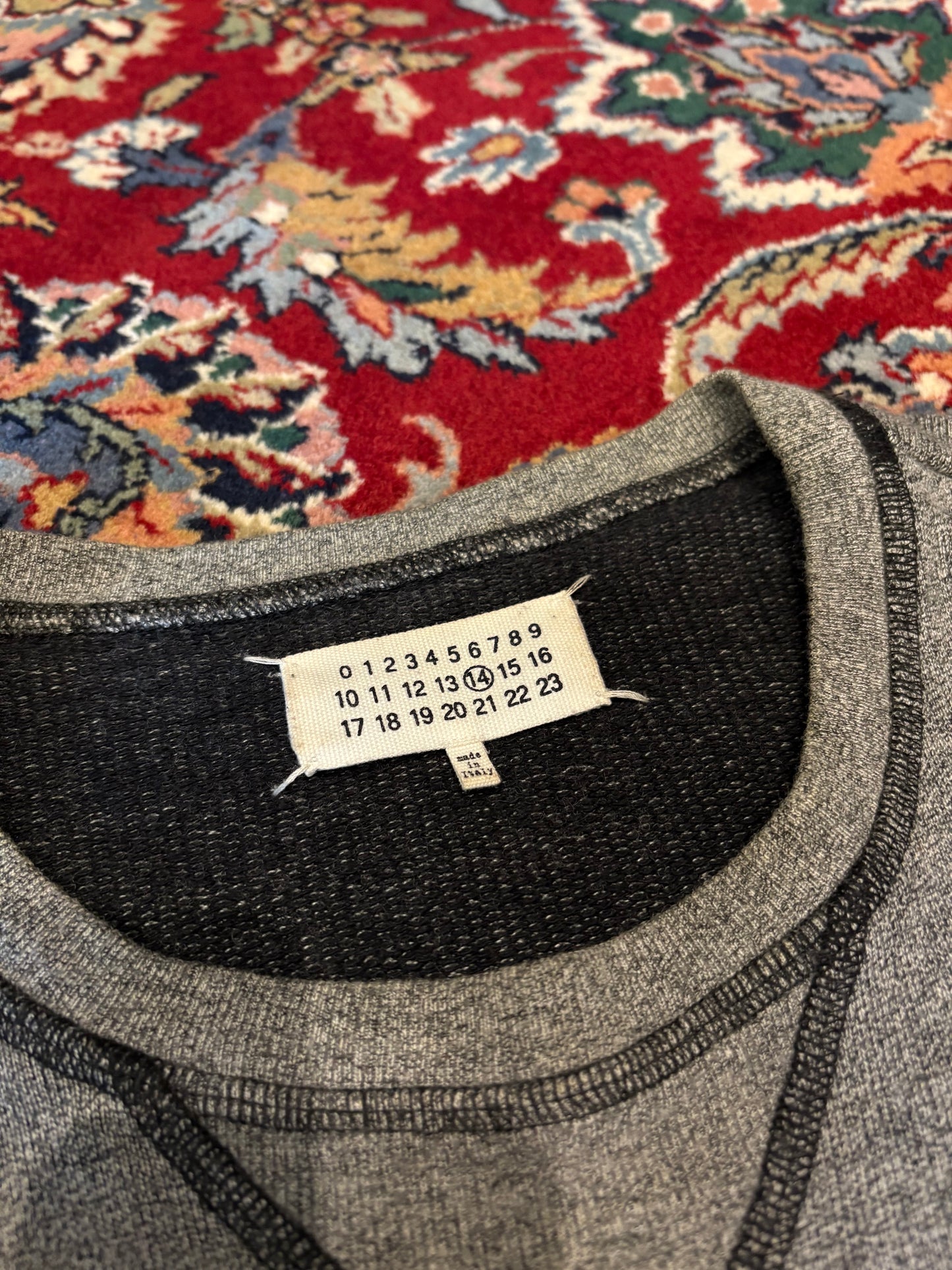 Madison Margiela Gray Sweater Size XL