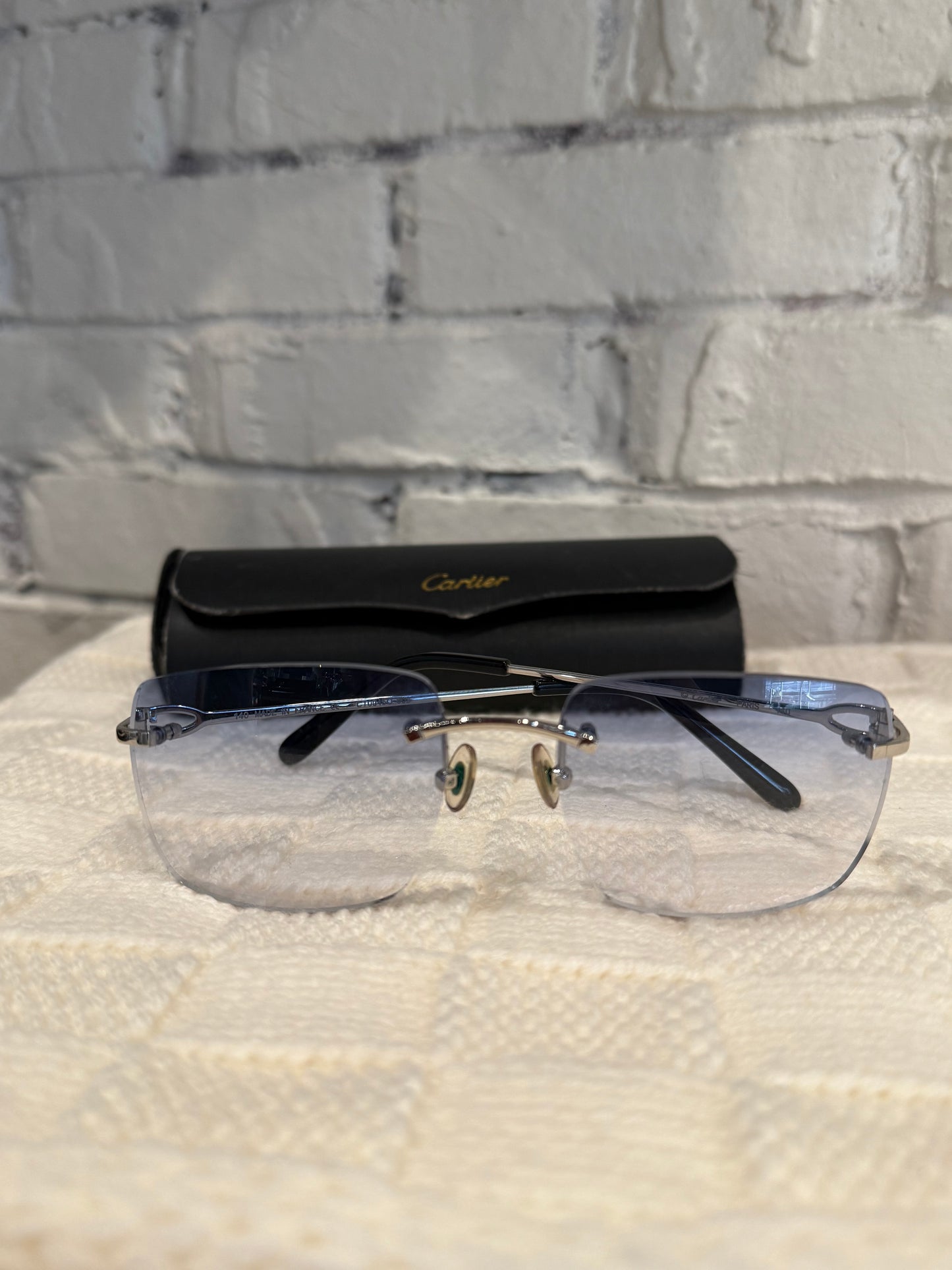 Cartier Blue Sunglasses