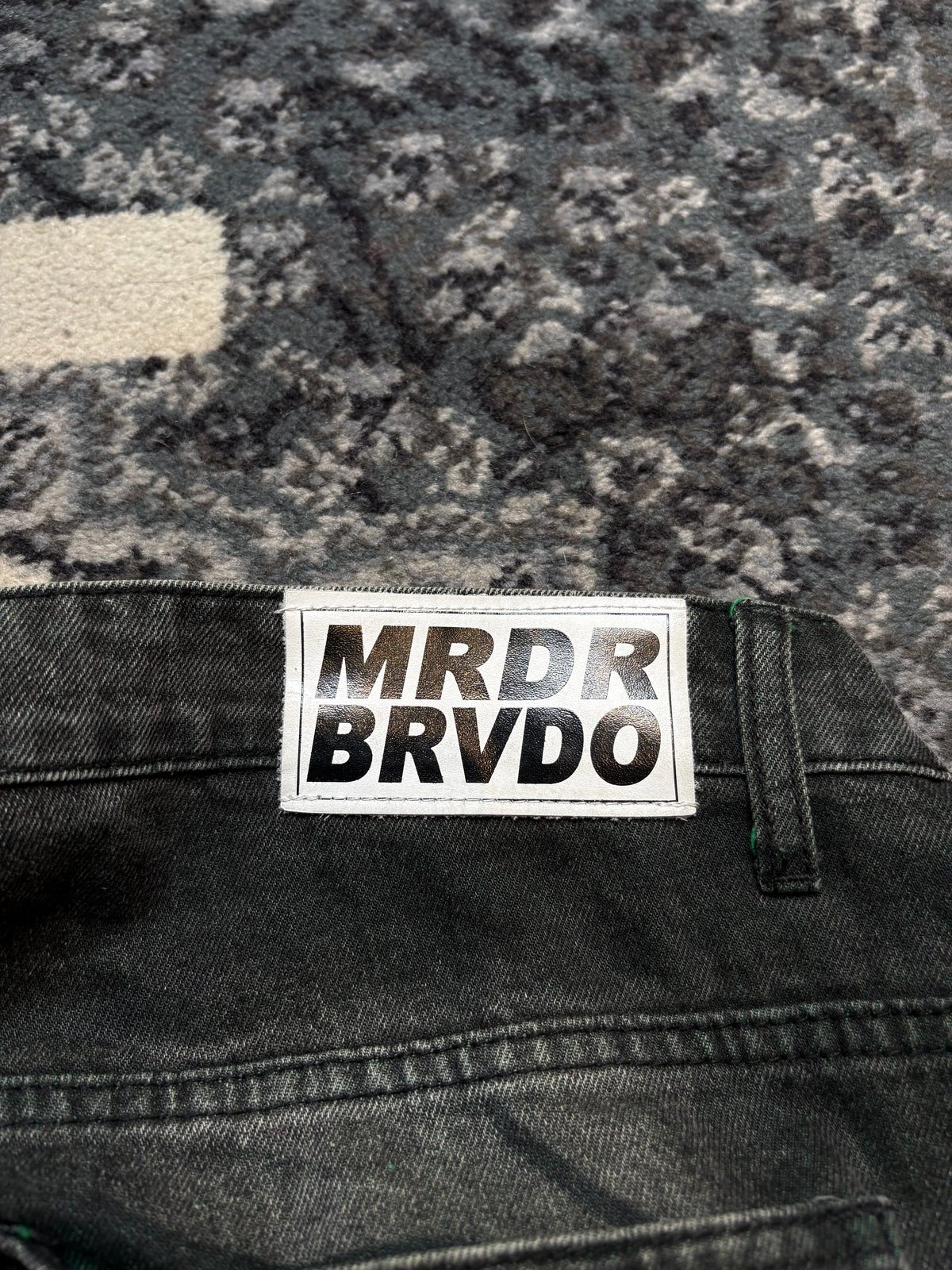 Who Decides War Fusion Denim Forest Green Size 34