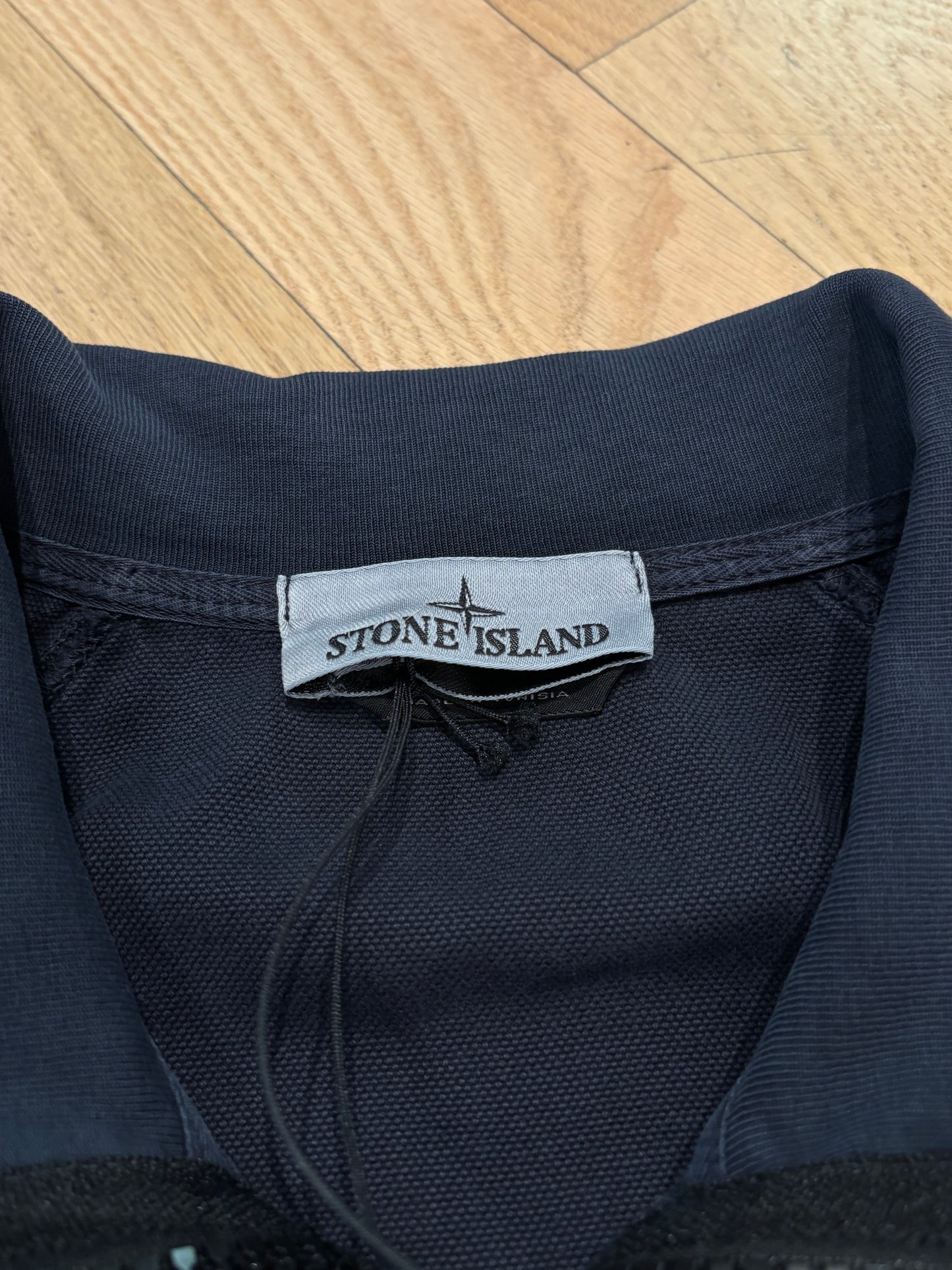 Stone Island Navy Canvas Jacket DS Size Large