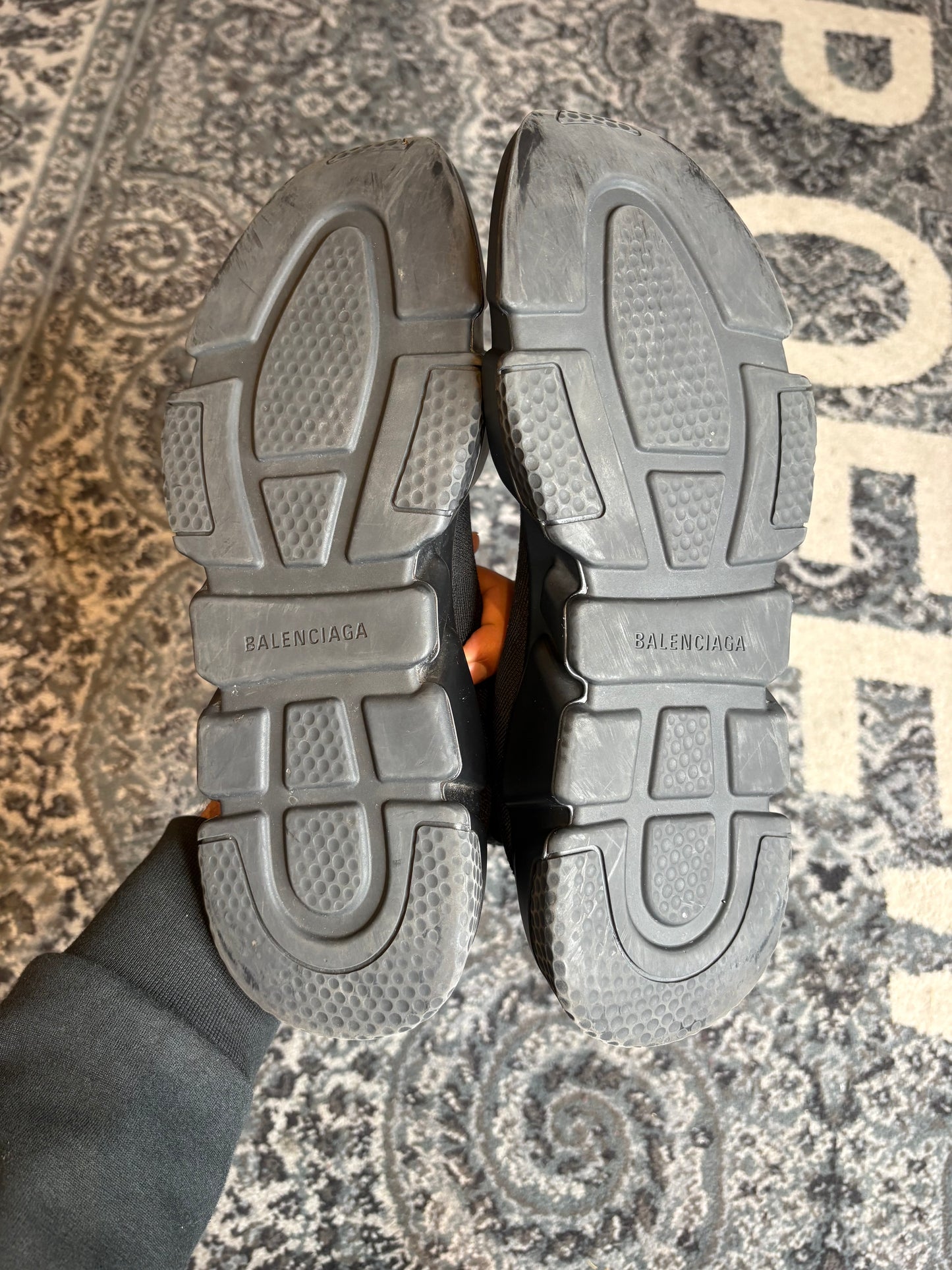 Balenciaga X Adidas Speed Trainer “Black” Clean Nb Size 11(44 EU)