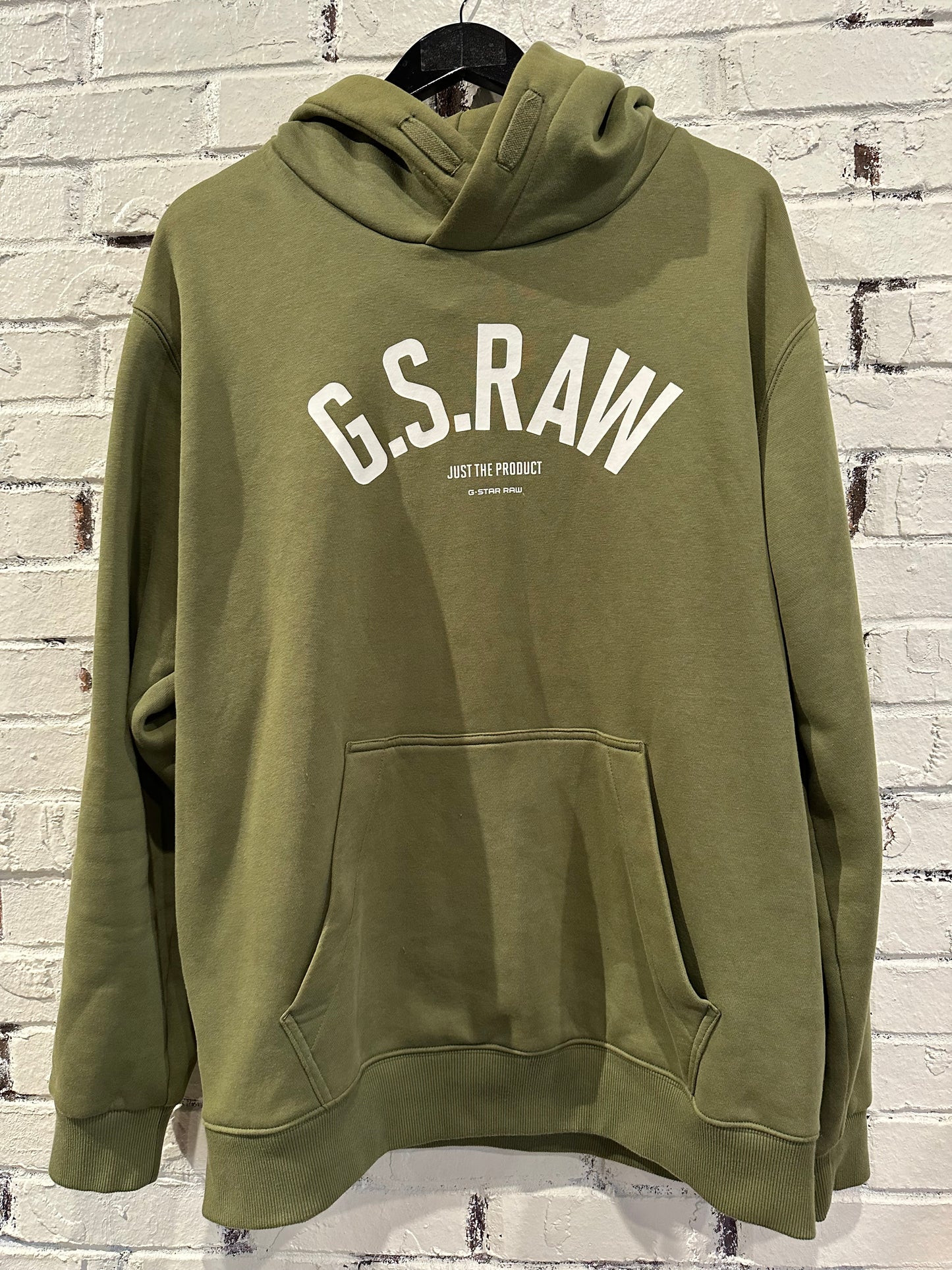 G-Star Raw Olive Hoodie Sz. XL No flaws