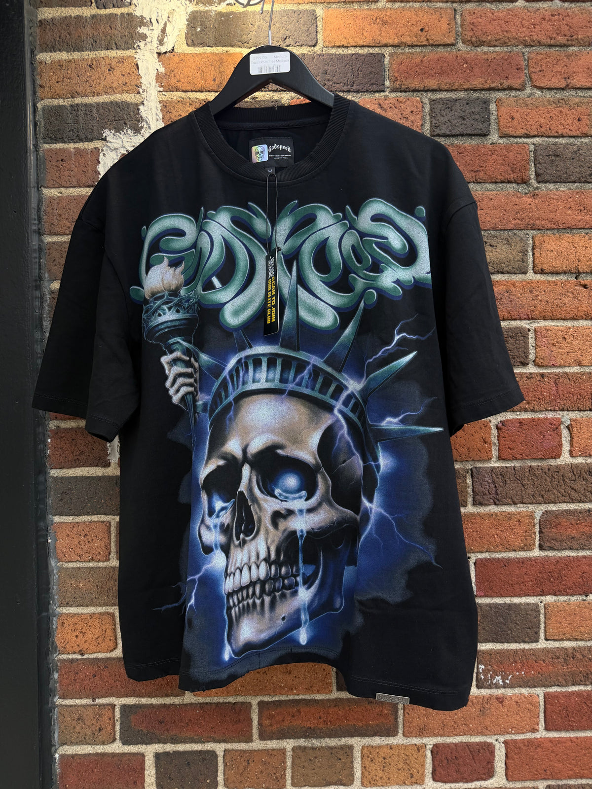 Godspeed Liberty Tears Tee Black DS