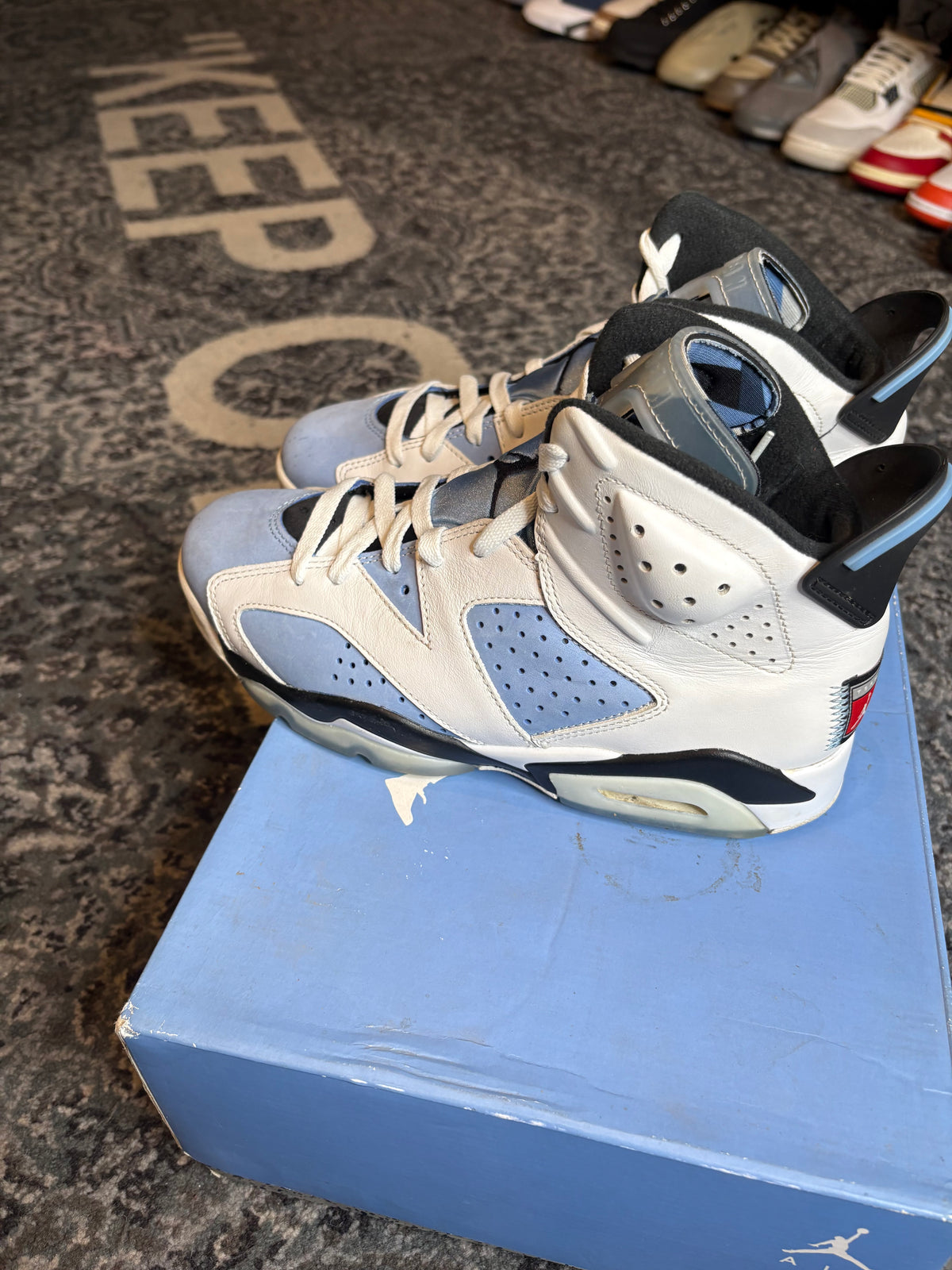 Jordan 6 Retro “Unc” Clean Og Size 8.5