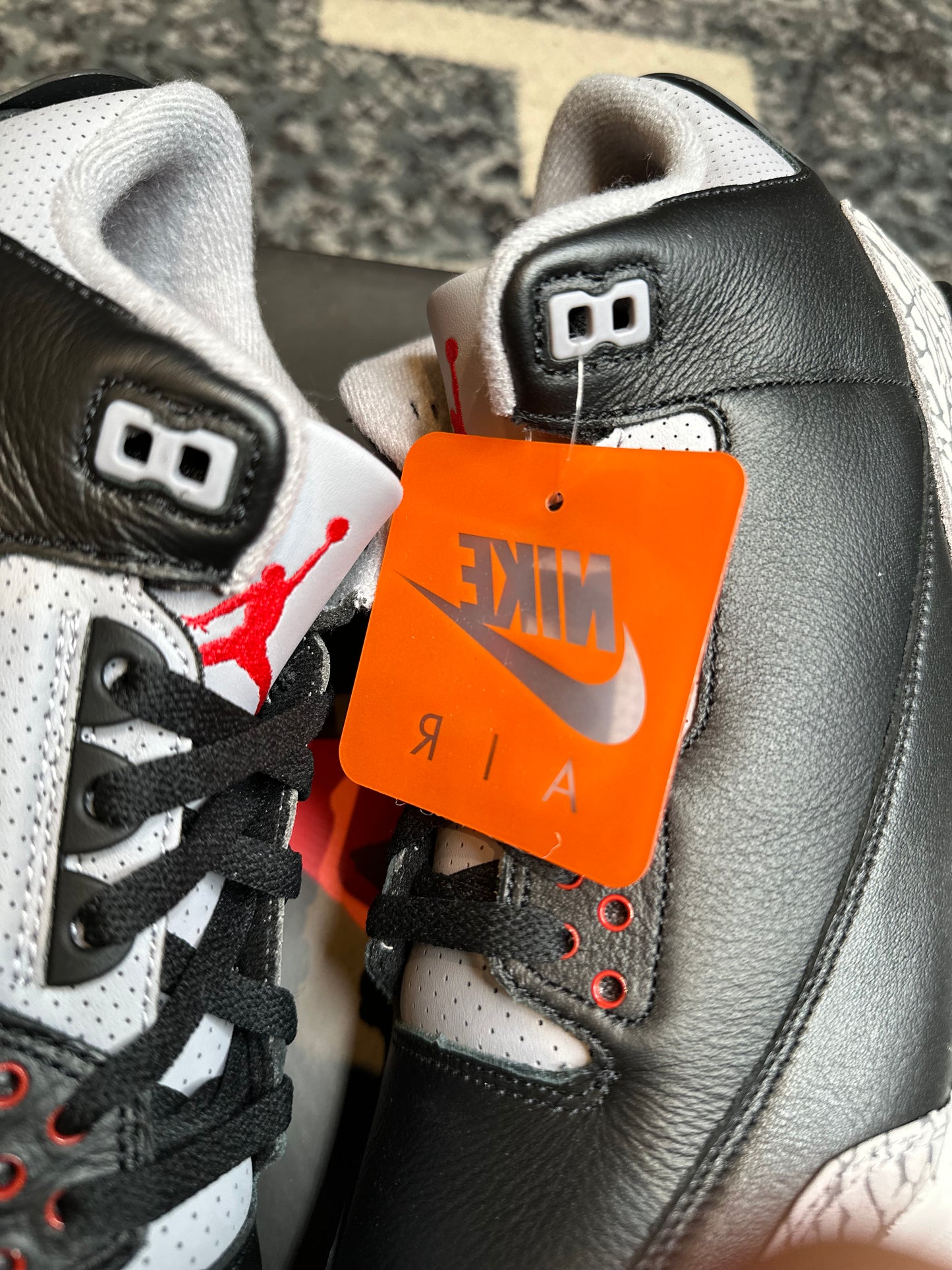 Jordan 3 Retro “Black Cement Reimagined” DS OG Size 11