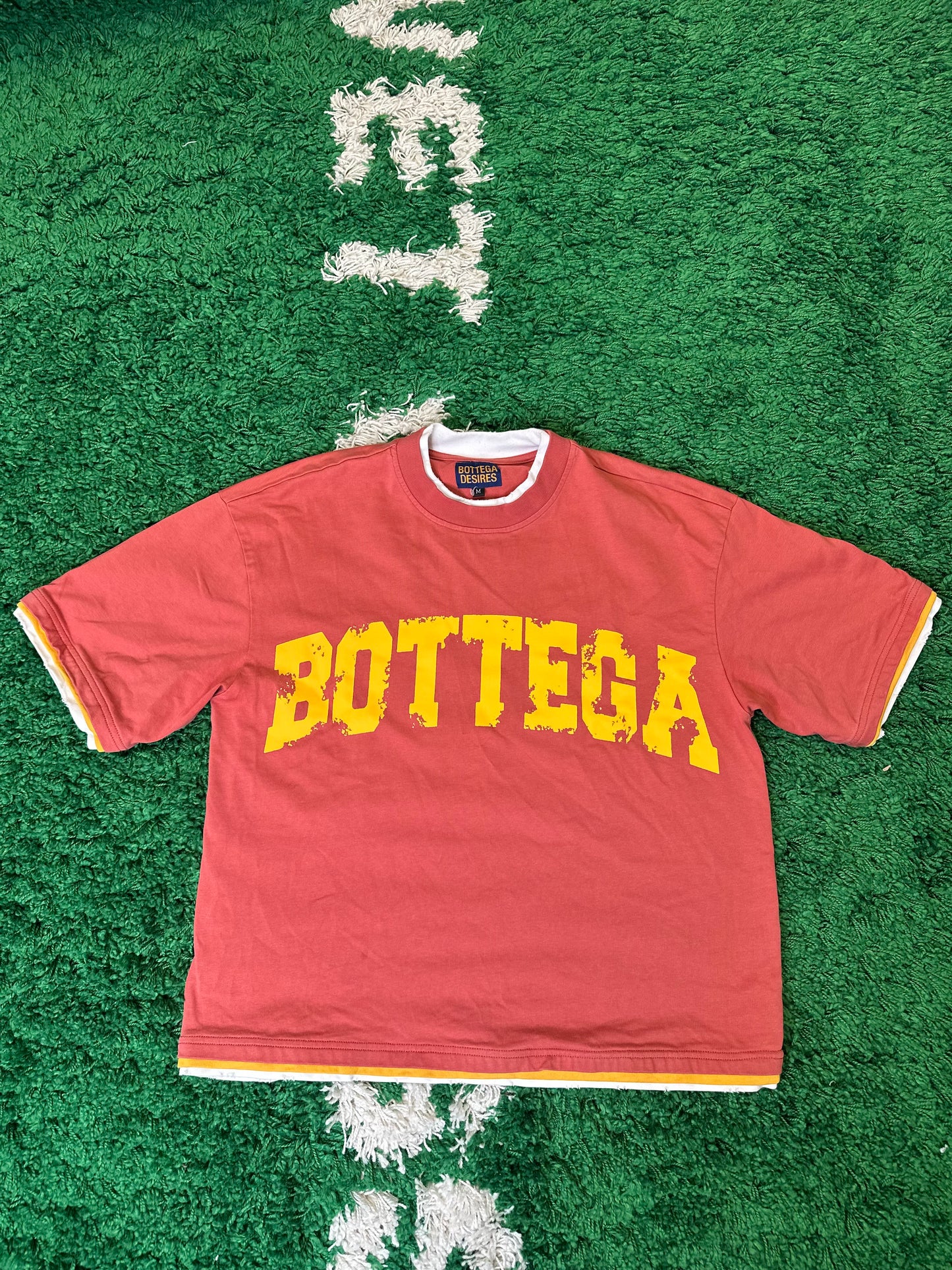 Bottega Desires Tee Coral Size Medium