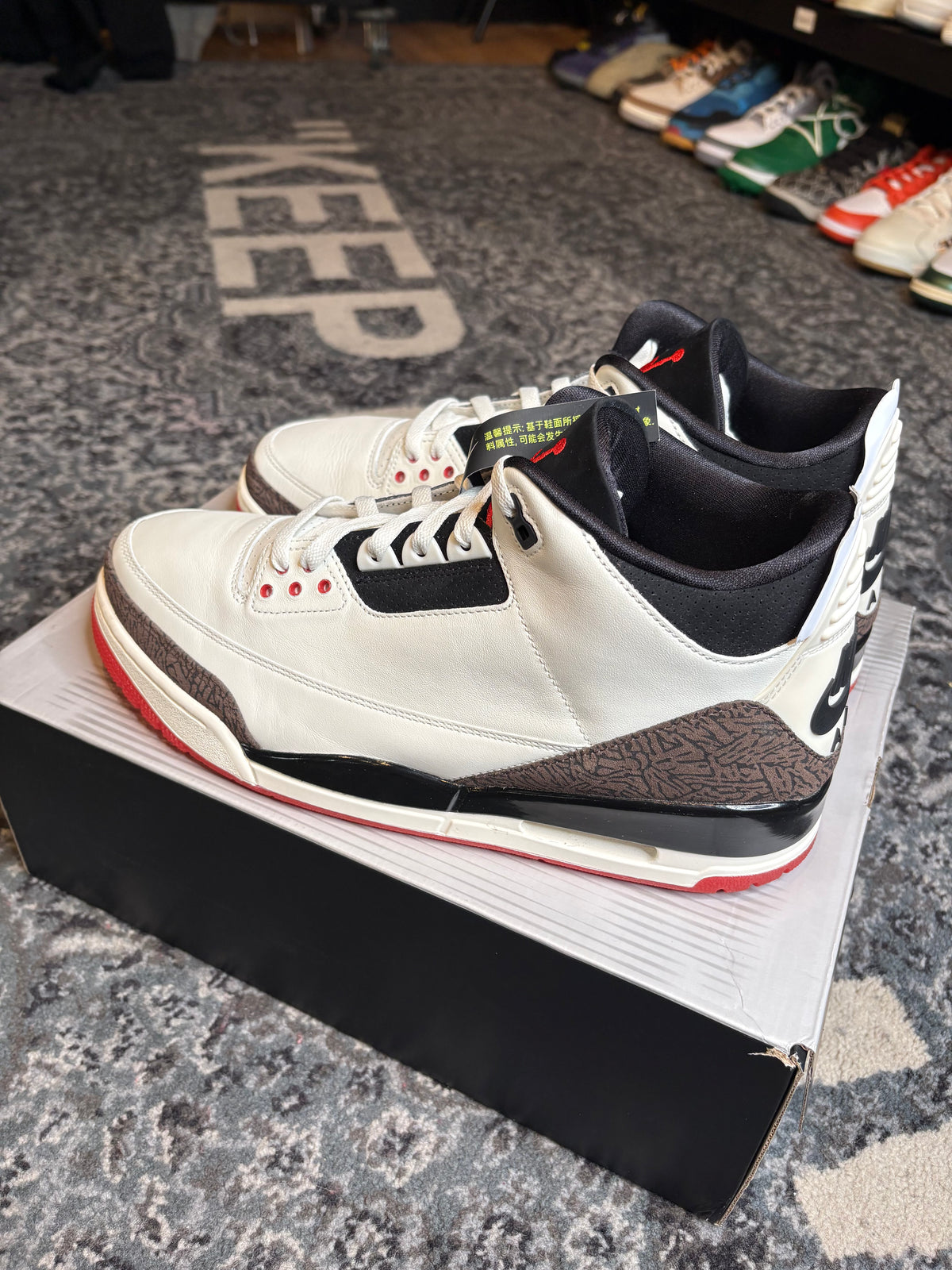 Jordan 3 Retro “Worlds Best Dad” Clean Og Size 13