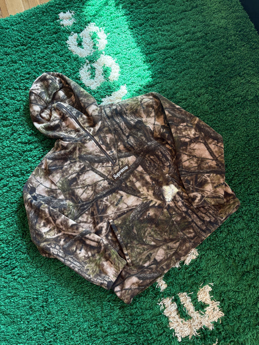 Supreme Camo Quarter Zip Size Medium